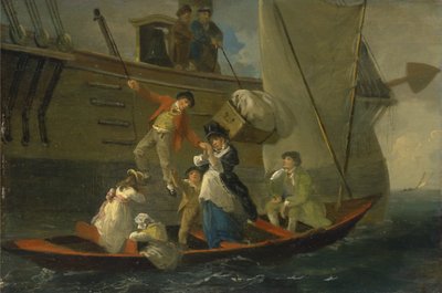 Naimisissa olevan merimiehen jäähyväiset tekijältä Julius Caesar Ibbetson