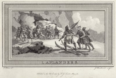 Lappilaiset tekijältä Julius Caesar Ibbetson