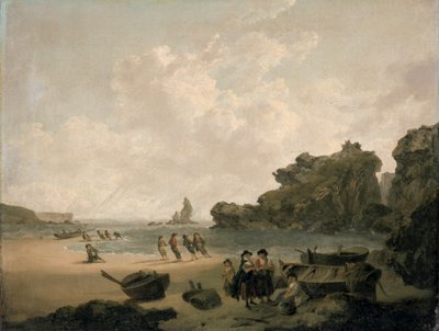 "The Stack Rock", 1793-94 tekijältä Julius Caesar Ibbetson
