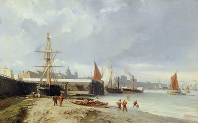 The Docks on the Bank Greenwichissä tekijältä Julius Hintz
