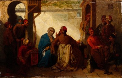 Kirjankirjoittaja, 1800-luvun toinen puoli. tekijältä Julius Joseph Gaspard Starck