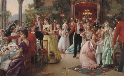 Metsästysillallinen tekijältä Julius Leblanc Stewart