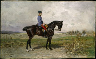 Franz Joseph, ratsumuotokuva / Blaas tekijältä Julius von Blaas