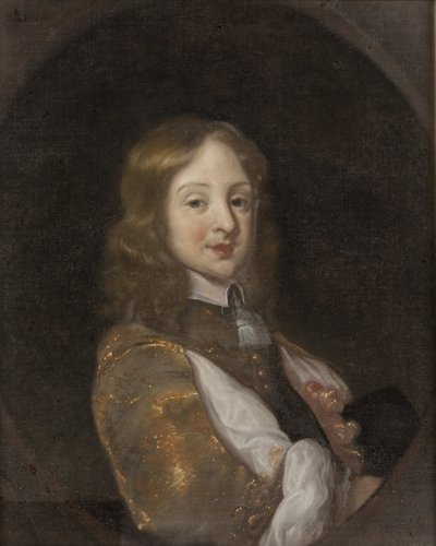 Prinssi Auguste Frederic de Holstein Gottorp - Holstein-Gottorpin prinssi August Friedrichin (1646-1705) muotokuva, Ovens, Juergen (1623-1678). Öljy kankaalle. Mitat: 69 x 57 cm. Tukholman kansallismuseo tekijältä Jürgen Ovens