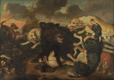 Villisian metsästys tekijältä Juriaen Jacobsz.