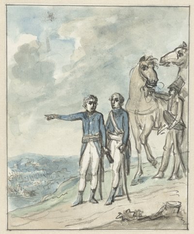 Kenraalit Napoleon ja Berthier tekijältä Jurriaan Andriessen