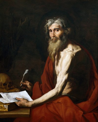 Pyhä Hieronymus tekijältä Jusepe de Ribera