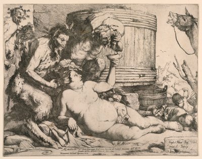Humalainen Silenus tekijältä Jusepe de Ribera