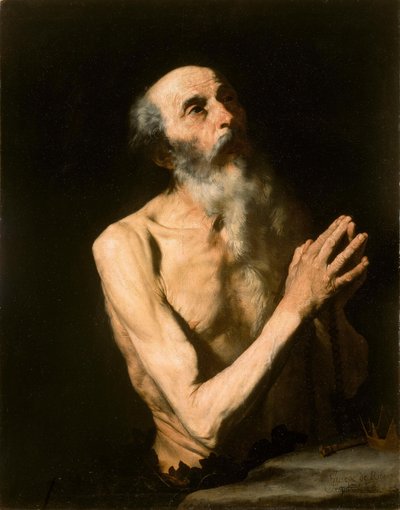 Pyhä Onufrios tekijältä Jusepe de Ribera