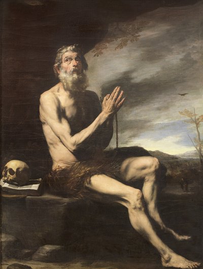 Pyhä Paavali erakko tekijältä Jusepe de Ribera
