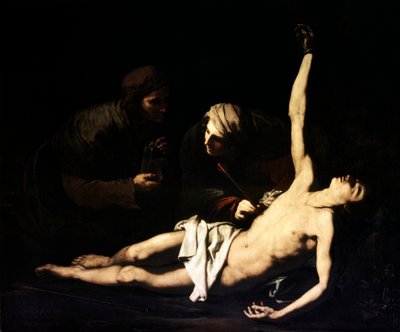 Pyhät Sebastian, Irene ja Lucia, 1628 tekijältä Jusepe de Ribera