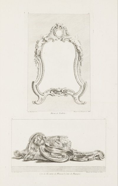 Miroir de Toilette., Miroir de toilette, 5. levy tekijältä Juste Aurèle Meissonnier