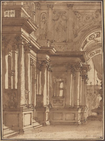 Palatsin sisätilat tekijältä Juste François Boucher