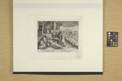 Pelagia Margarita Antiochena tekijältä Justus Sadeler