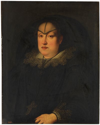 Espanja: María Magdalena de Austria-Estiria, gran duquesa de Toscana Muotokuva Maria Maddalena Itävallan leskestä. tekijältä Justus Sustermans