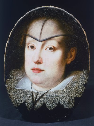 Itävallan arkkiherttuatar Maria Maddalenan (1610-1670) muotokuva (Graz) tekijältä Justus Suttermans