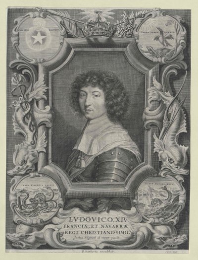 Ranskan kuningas Ludvig XIV tekijältä Justus van Egmont