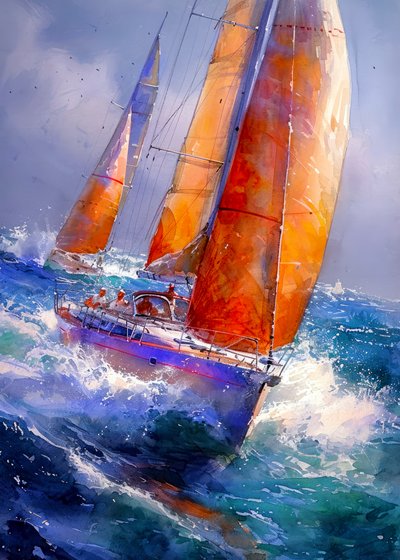 Dynamic Ocean Sail tekijältä Justyna Jaszke