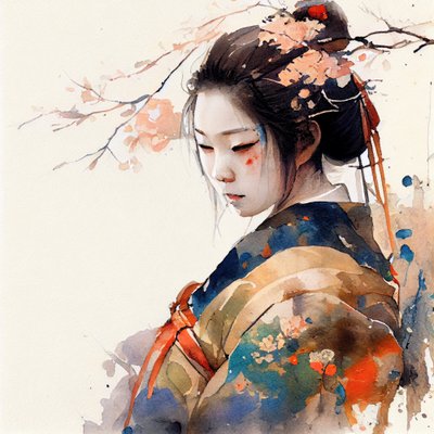 Japanilaisen kukan rauhallisuus tekijältä Justyna Jaszke