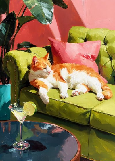 Sunny Cat Martini tekijältä Justyna Jaszke