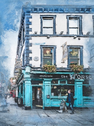 Temple Bar, Dublin tekijältä Justyna Jaszke