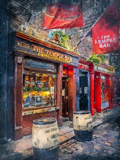 Temple Bar, Dublinin yöelämä tekijältä Justyna Jaszke