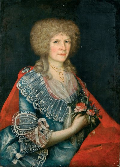 Faworski - Muotokuva Teresa Garbowska, o.s. Krosnowska 1789 tekijältä Jozef Faworski