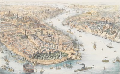 New York lounaasta, n. 1852. tekijältä K. Th. Westermann