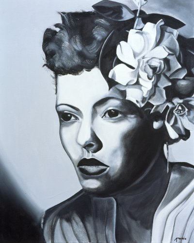 Billie Holiday (1915-59) tekijältä Kaaria Mucherera