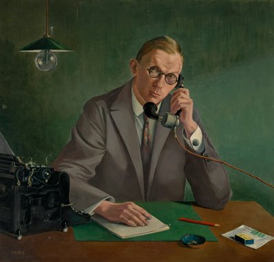 muotokuva dr E. Müller-Kamp tekijältä Käthe Hoch
