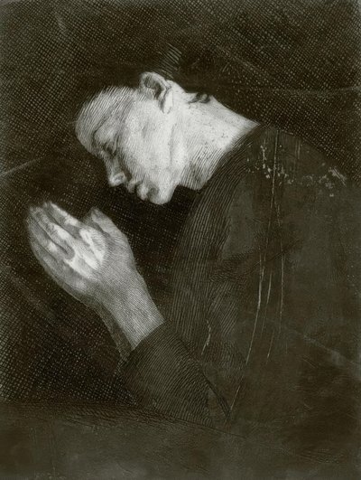 Betendes Mädchen tekijältä Käthe Kollwitz