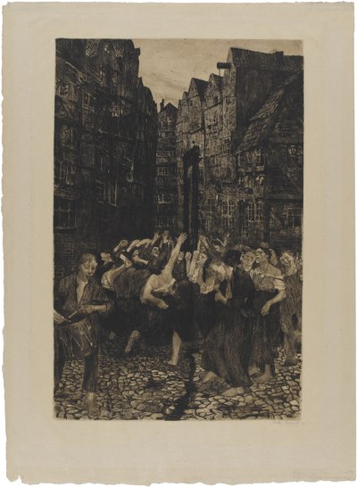 Carmagnole tekijältä Käthe Kollwitz