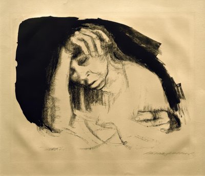 Heimarbeit tekijältä Käthe Kollwitz