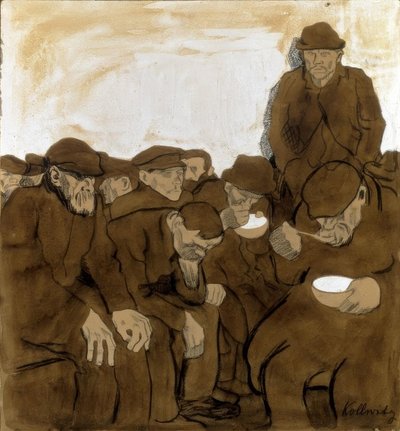 Wärmehallenissa tekijältä Käthe Kollwitz