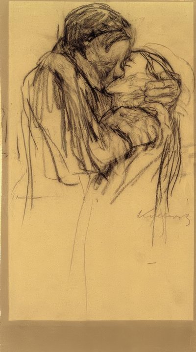 K. Kollwitz, Der Kuss tekijältä Käthe Kollwitz