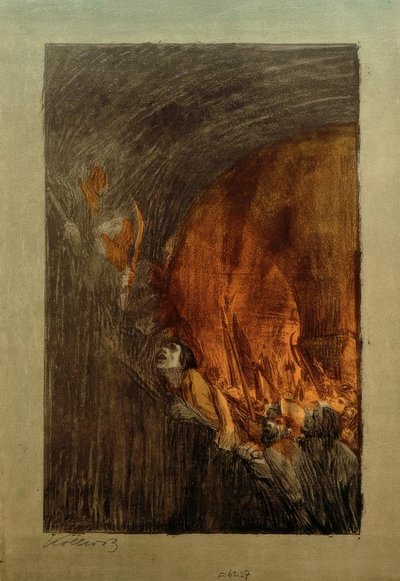 Käthe Kollwitz, aseistettu holvi tekijältä Käthe Kollwitz