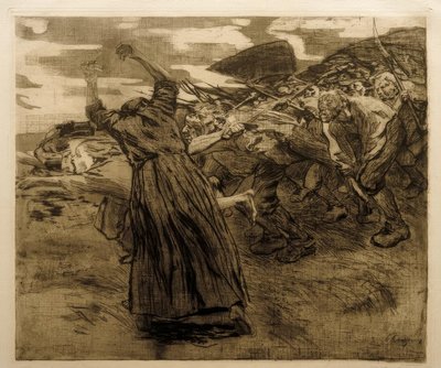 Käthe Kollwitz, irtautuminen tekijältä Käthe Kollwitz