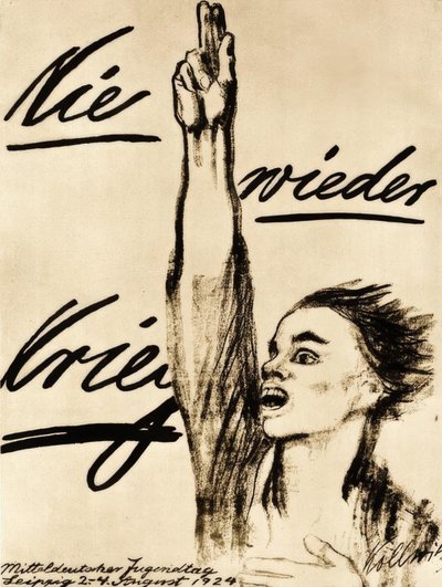 Nie wieder Krieg tekijältä Käthe Kollwitz