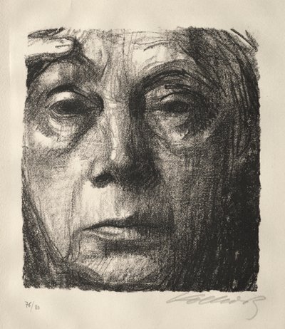 Omakuva tekijältä Käthe Kollwitz