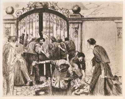 Sturm tekijältä Käthe Kollwitz
