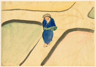 Sadan maailman kukat (Momoyogusa): Spring Field (Haru no tanomo) tekijältä Kamisaka Sekka