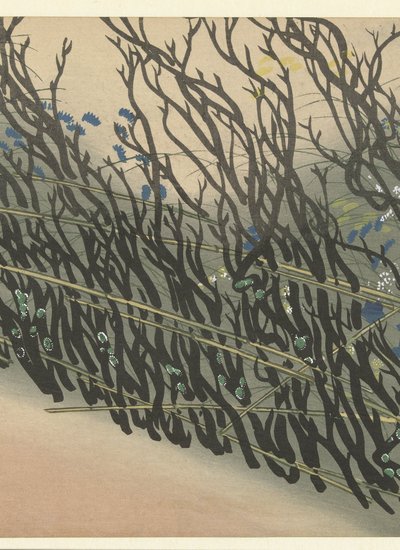 Pensasaita syksyn kukilla A Thousand Grasses (sarjan nimi) Chigusa (sarjan nimi) tekijältä Kamisaka Sekka
