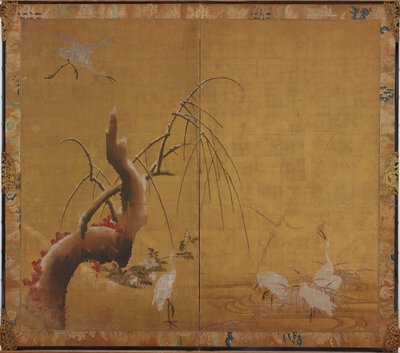 Herons ja Old Willow tekijältä Kano Sadanobu