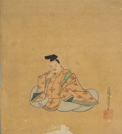 Kuolematon runoilija, 1600-luku. tekijältä Kano Shoun