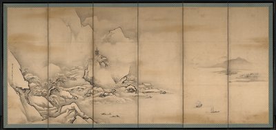 Neljä vuodenaikaa, 1668. tekijältä Kanō Tan’yū