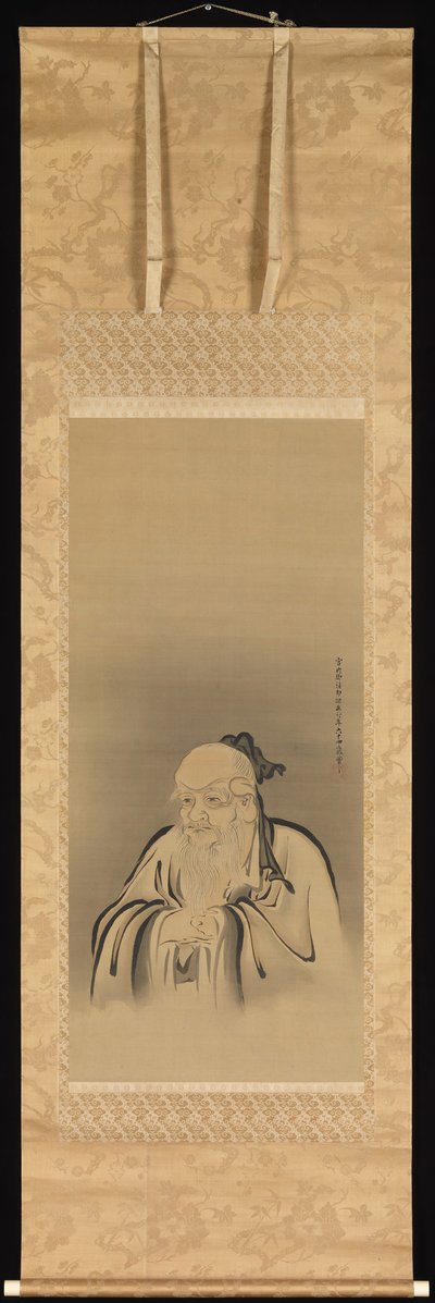 Keisari Shennongin muotokuva, 1665. tekijältä Kanō Tan’yū