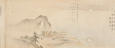 Kahdeksan näkymää Xiao- ja Xiang-joille, 1675. tekijältä Kano Toun