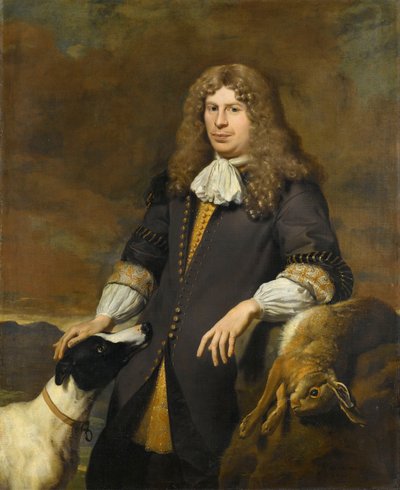 Miehen muotokuva, mahdollisesti Jacob de Graeff, Amsterdamin vanhus vuonna 1672 tekijältä Karel Du Jardin