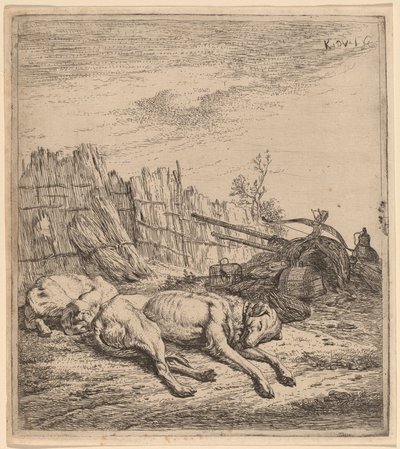 Metsästyskoirat tekijältä Karel Dujardin