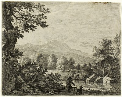 Mies koiran kanssa tekijältä Karel Dujardin